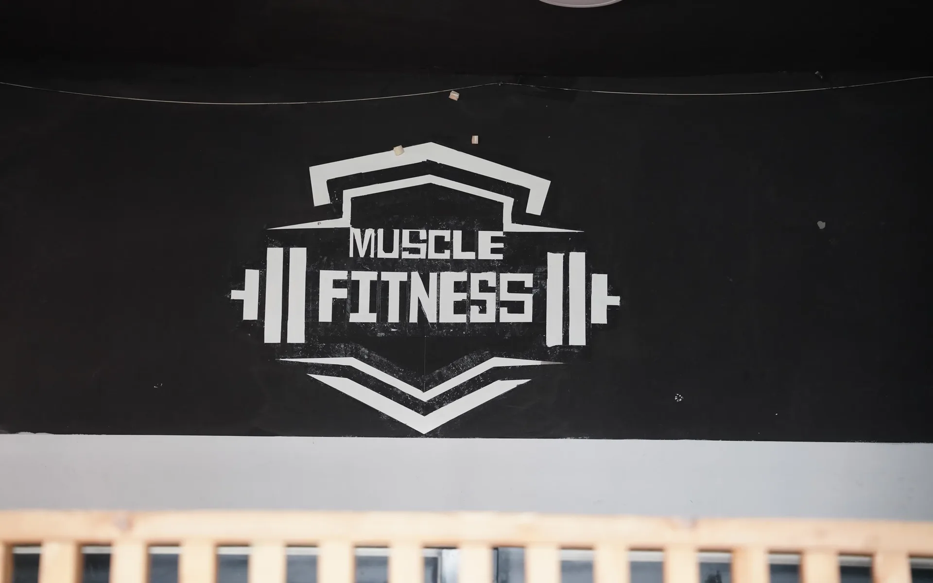 Free weights area at Muscle Fitness GYM